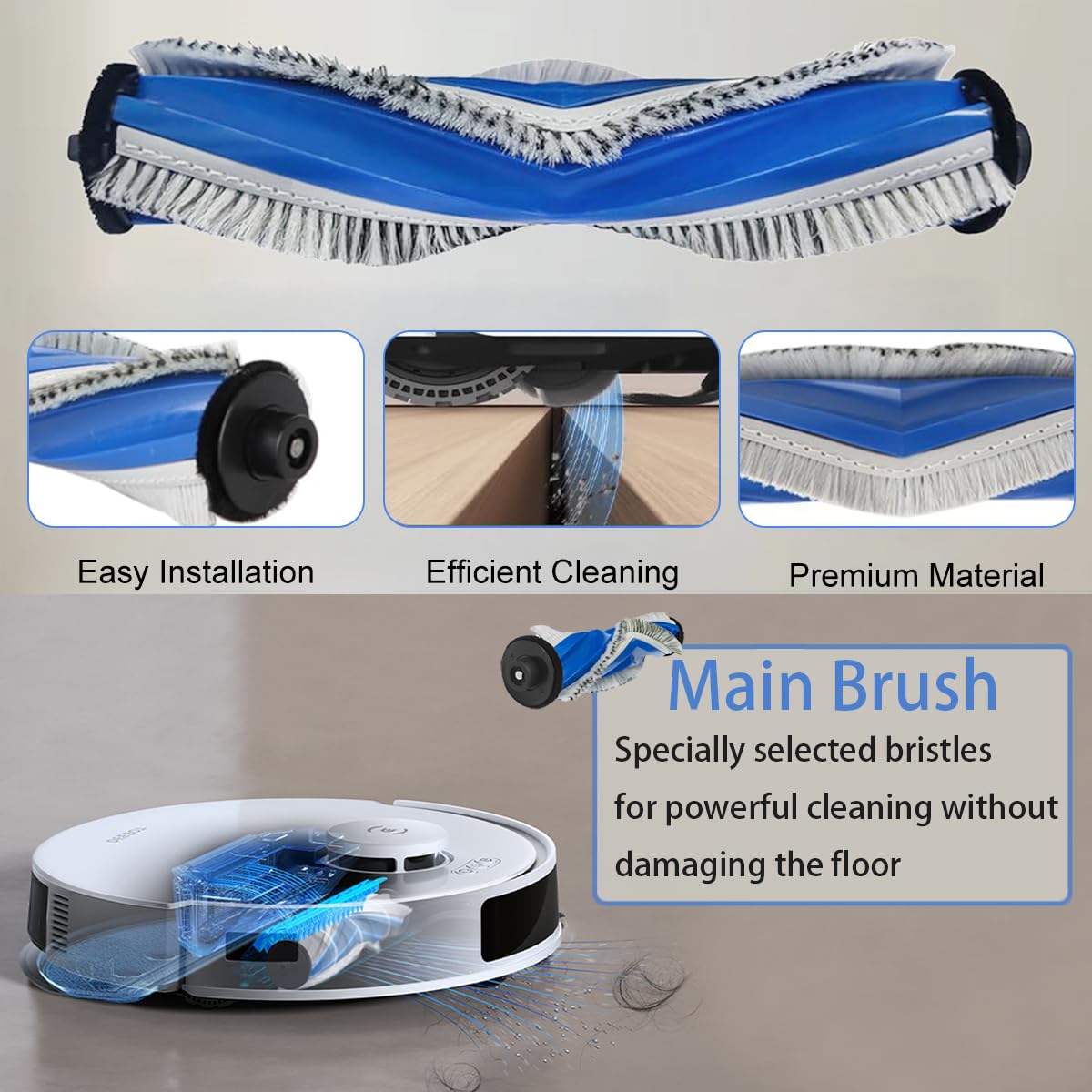 Verilux Vacuum Cleaner Accessories for Ecovacs N20 Pro N20 featuring 30 pcs full kit | easy installation and maintenance
