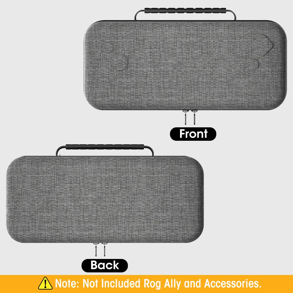 ZORBES Carrying Case for Rog Ally Travel Storage 12.79×5.47×3.35 in with Handle | EVA Waterproof Organizer