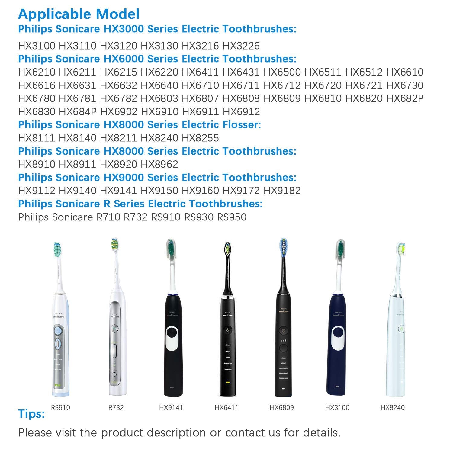 Verilux for Philips Sonicare Electric Toothbrush Charger Base, Replacement for Philips Electric Toothbrush Charger Compatible with Most of HX3000 / HX6000 / HX8000 / HX9000 Series and More