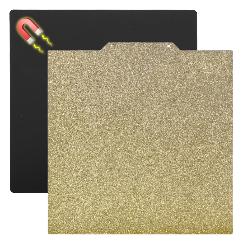 Serplex 3D Printer Heated Bed Build Plate for Anycubic Kobra | 230x230mm Double-Sided PEI Steel