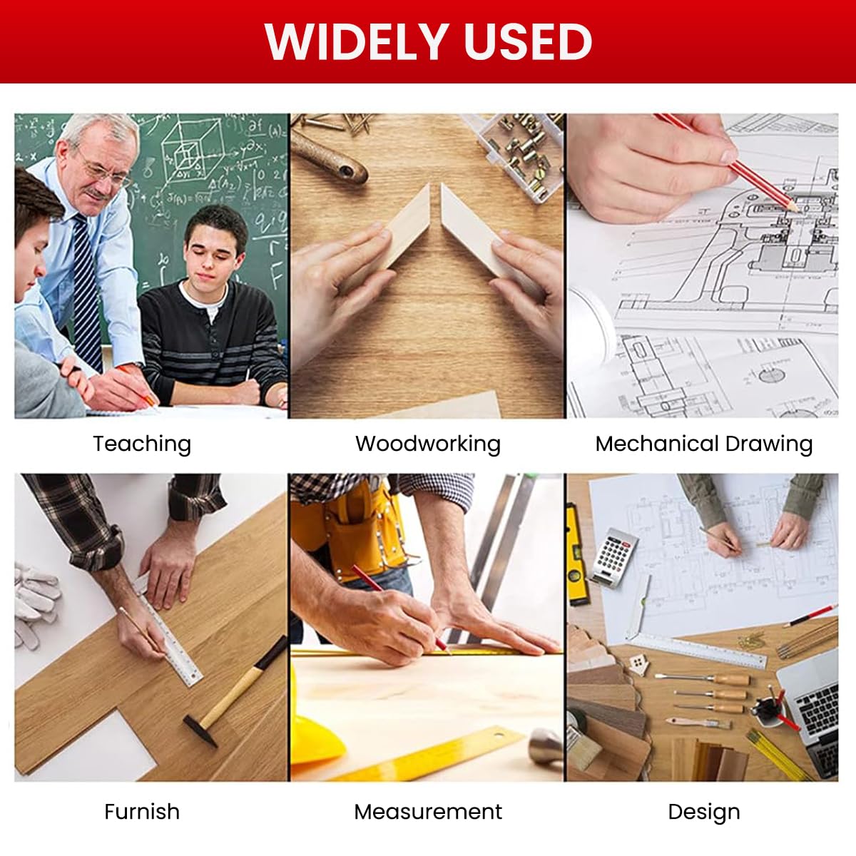 Serplex Multi Angle Measuring Ruler for Woodwork featuring 10 in Laser Etched Stainless Steel | Ideal for DIY Projects