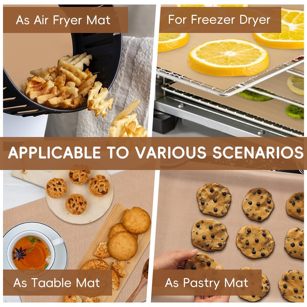 Supvox Reusable Silicone Baking Pot Liner 30x180cm for Oven and Pans | Non Stick Oil Proof Trim to Fit