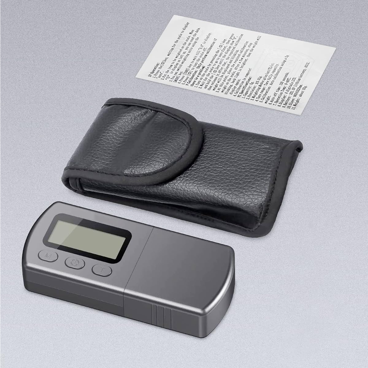 Verilux Stylus Pressure Gauge for Turntable with 0.01g Precision and Blue LCD Display