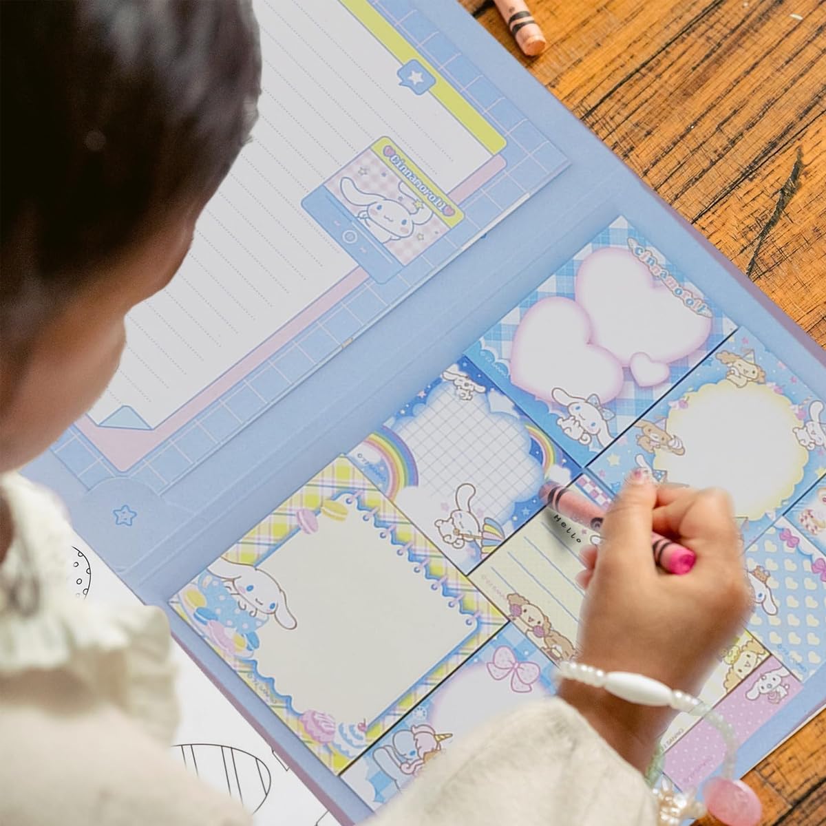 HASTHIP Sticky Notes Set for School and Office featuring 330 Sheets and Cinnamoroll Design