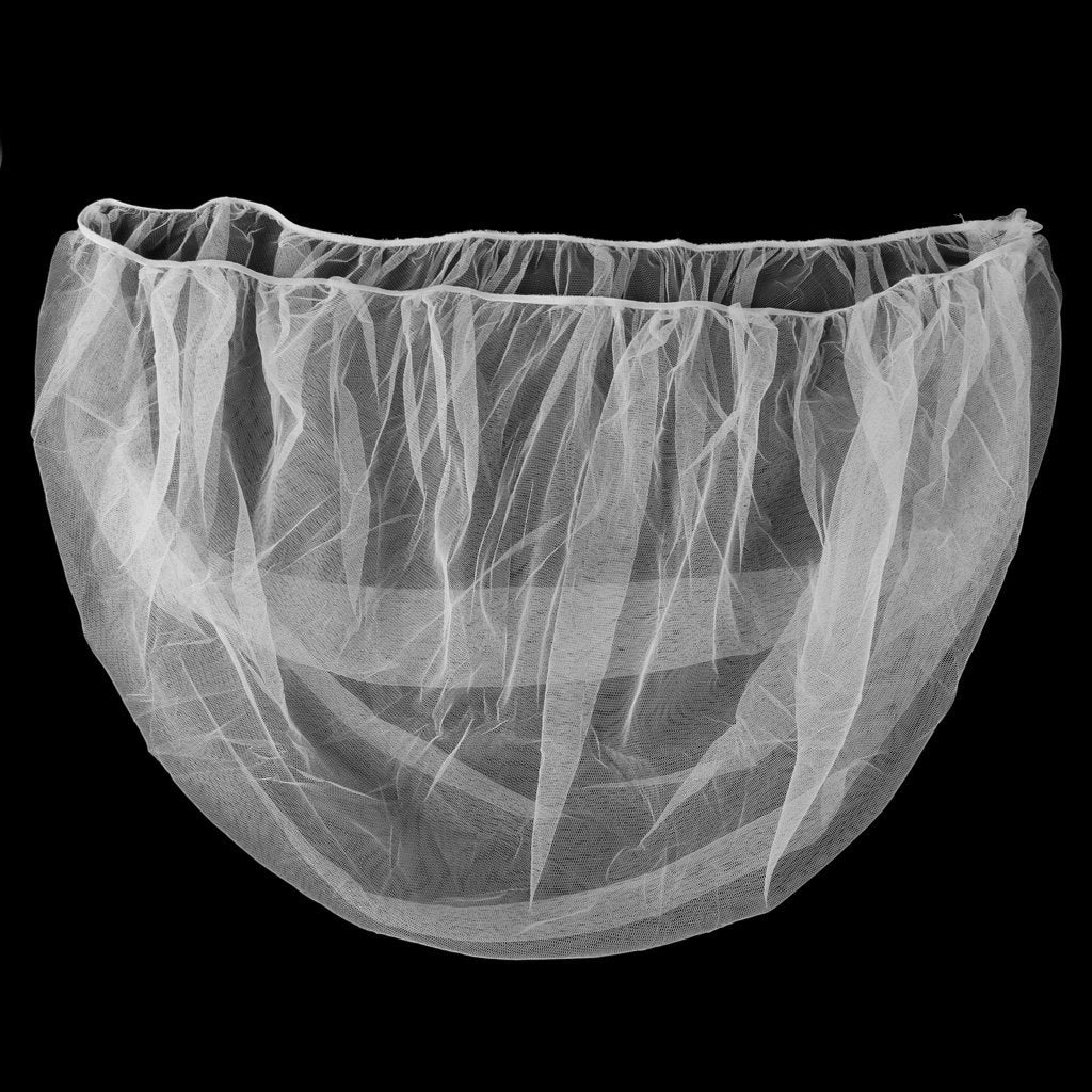 SNOWIE SOFT Mosquito Net for Baby Stroller featuring Elastic Fit and Breathable Mesh | 2 PCS White