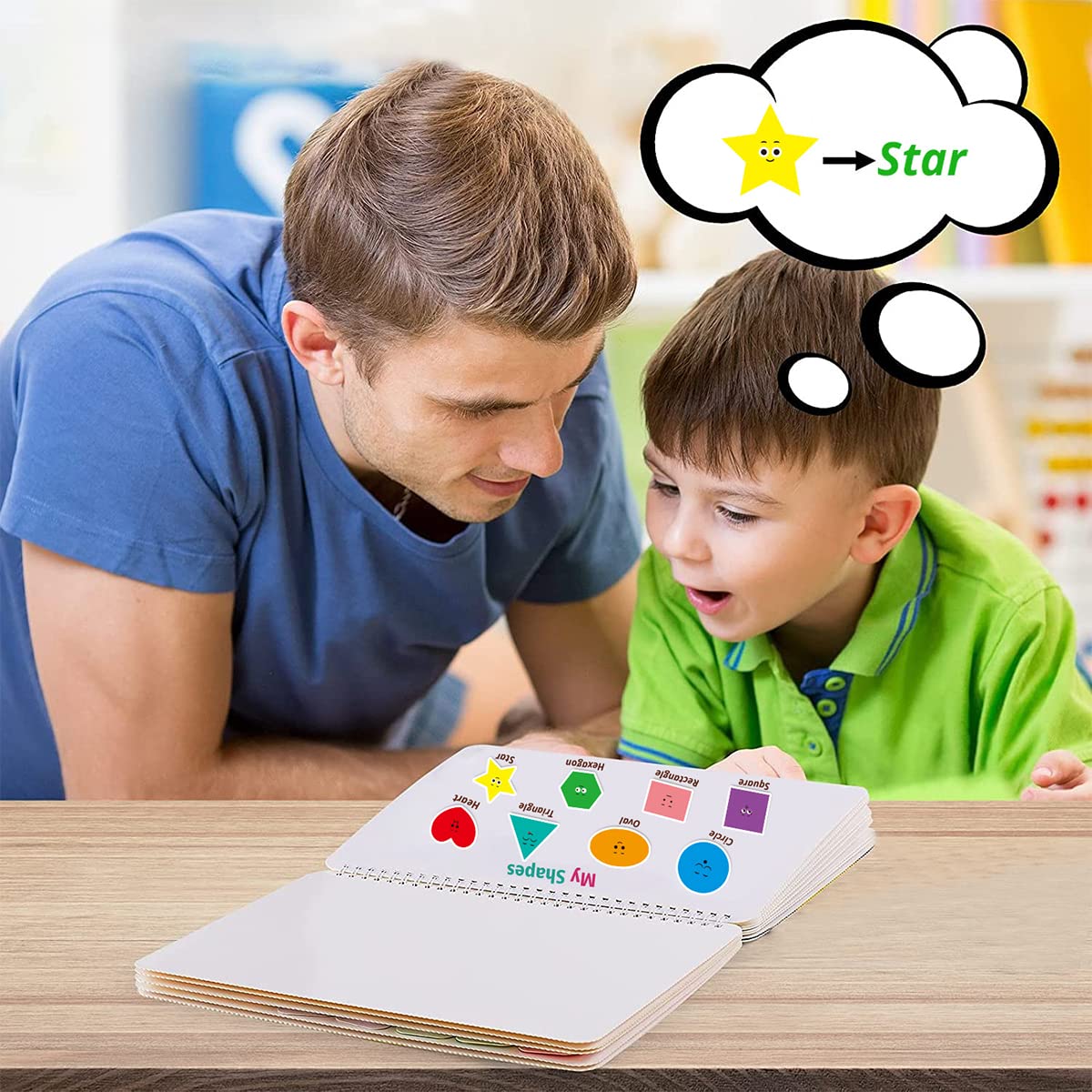 PATPAT Montessori Busy Book for Toddlers featuring 15 Learning Themes and Waterproof Pages