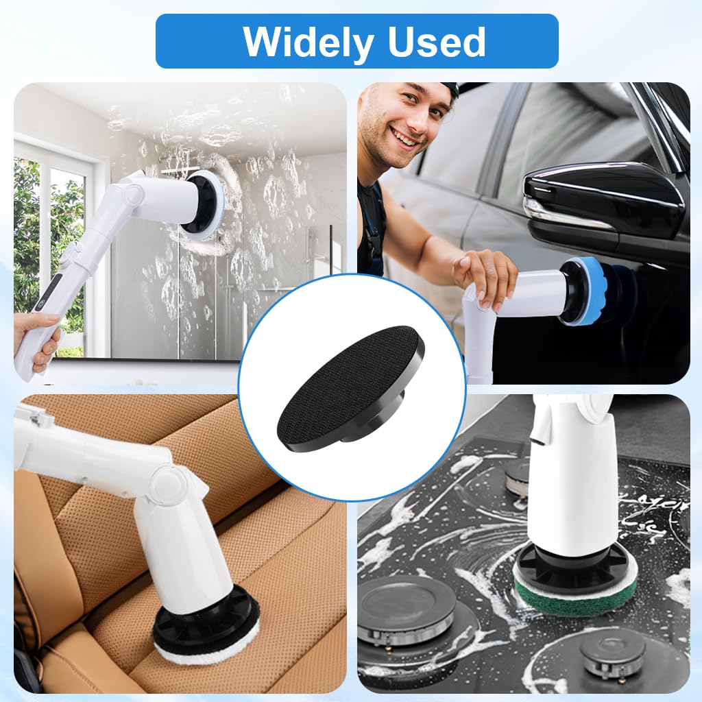 Supvox Replacement Link Board and Hook and Loop Patch for Electric Scrubber | Easy Installation and Secure Pad Grip