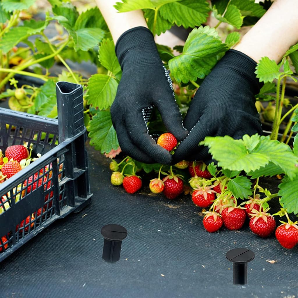 HASTHIP Landscape Staples for Weed Barrier and Fabric Securing 50 pcs 11cm | Anti‑UV Plastic