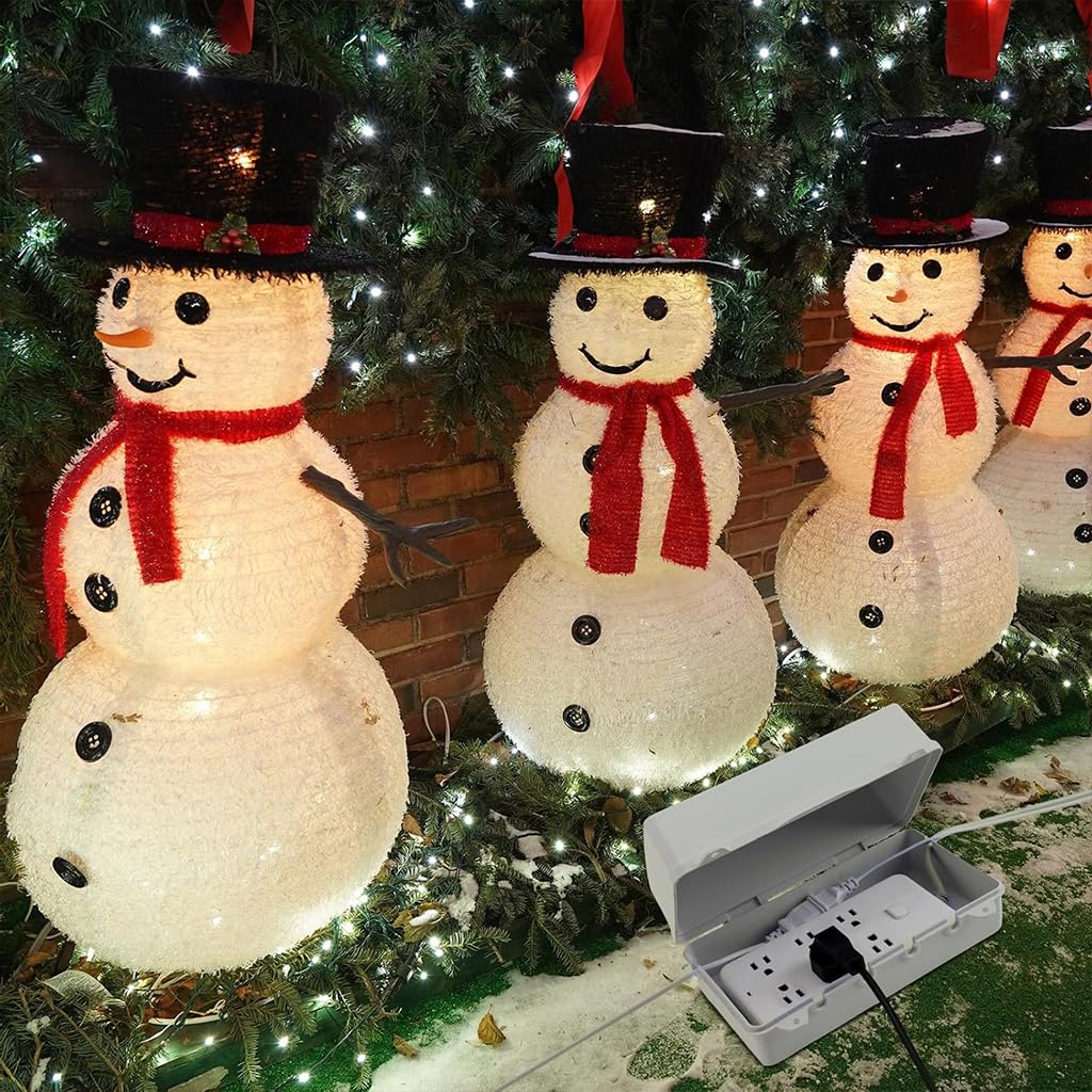 Serplex Enclosure Cover Case for Power Strip with Flip Up Lid 24.3x15x10cm | Waterproof Child Proof Safety Box