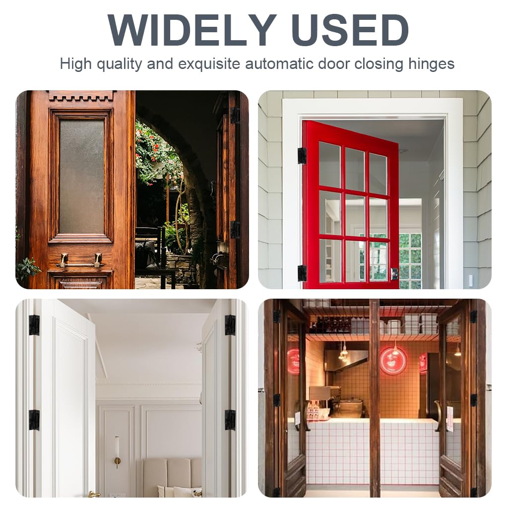 Serplex Cabinet Door Hinge for Furniture Doors with 90° Opening and Adjustable Tension | Golden Finished Steel Self‑Closing Design