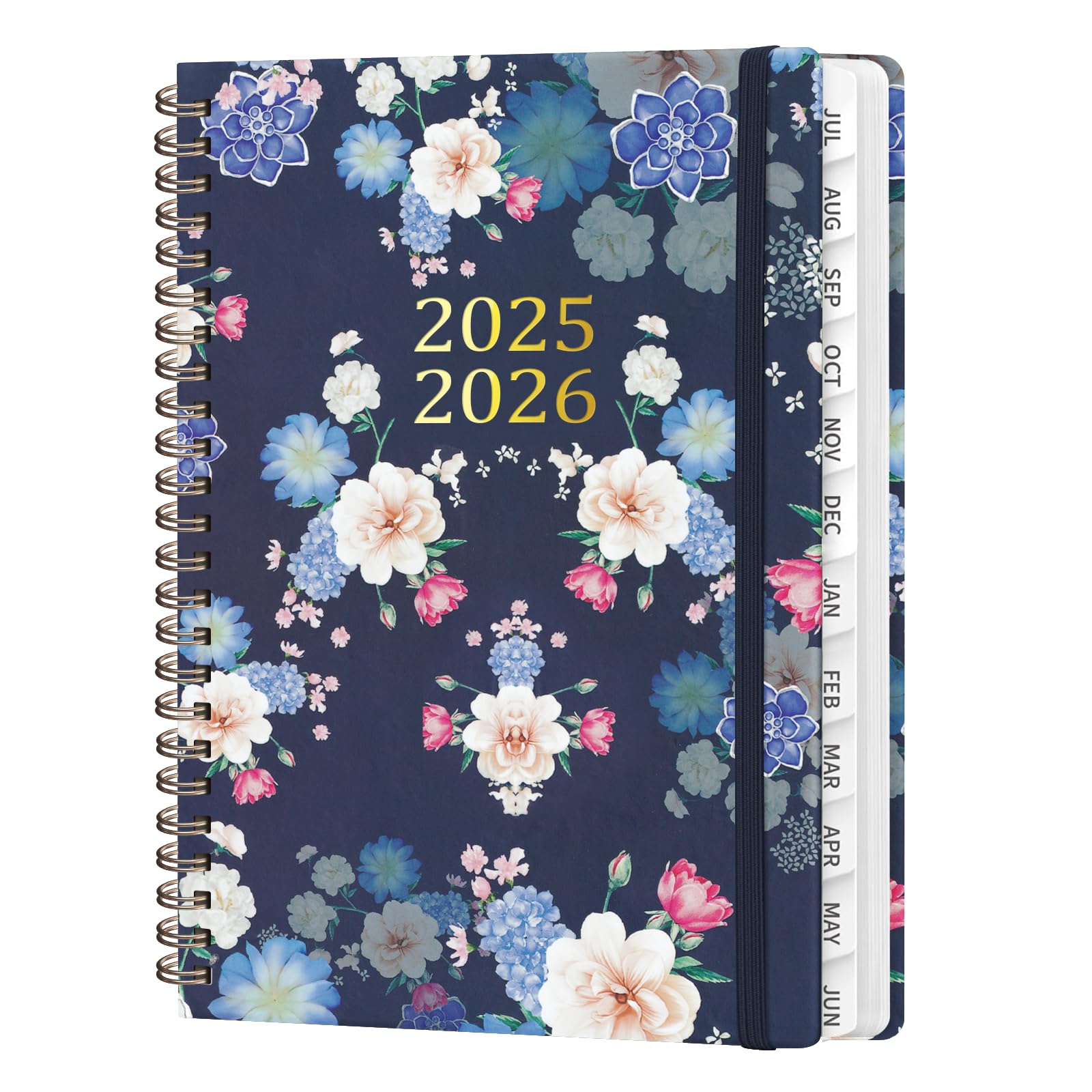 OFIFO® 2025-2026 Academic Planner, July 2025 - June 2026, Weekly and Monthly Planning Book, Hard Cover Calendar Planner with Tabs, A5 (6.3