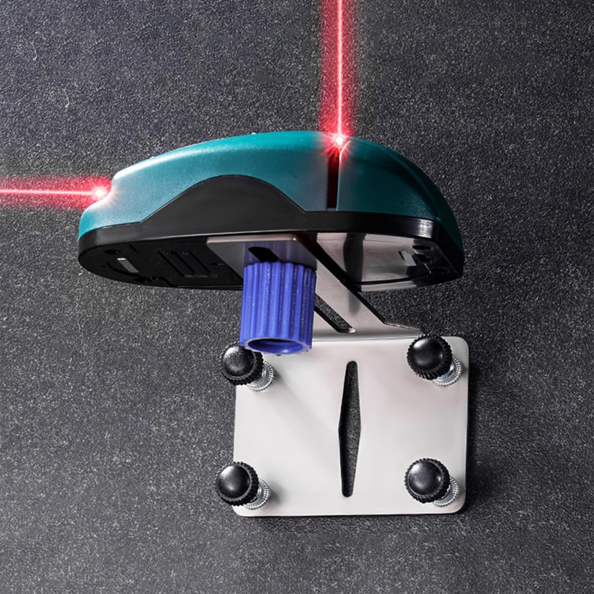 Serplex Adjustable Laser Level Wall Bracket with 1/4 inch Thread Mount and Stainless Steel Build | Ideal for Precise DIY or Professional Alignment