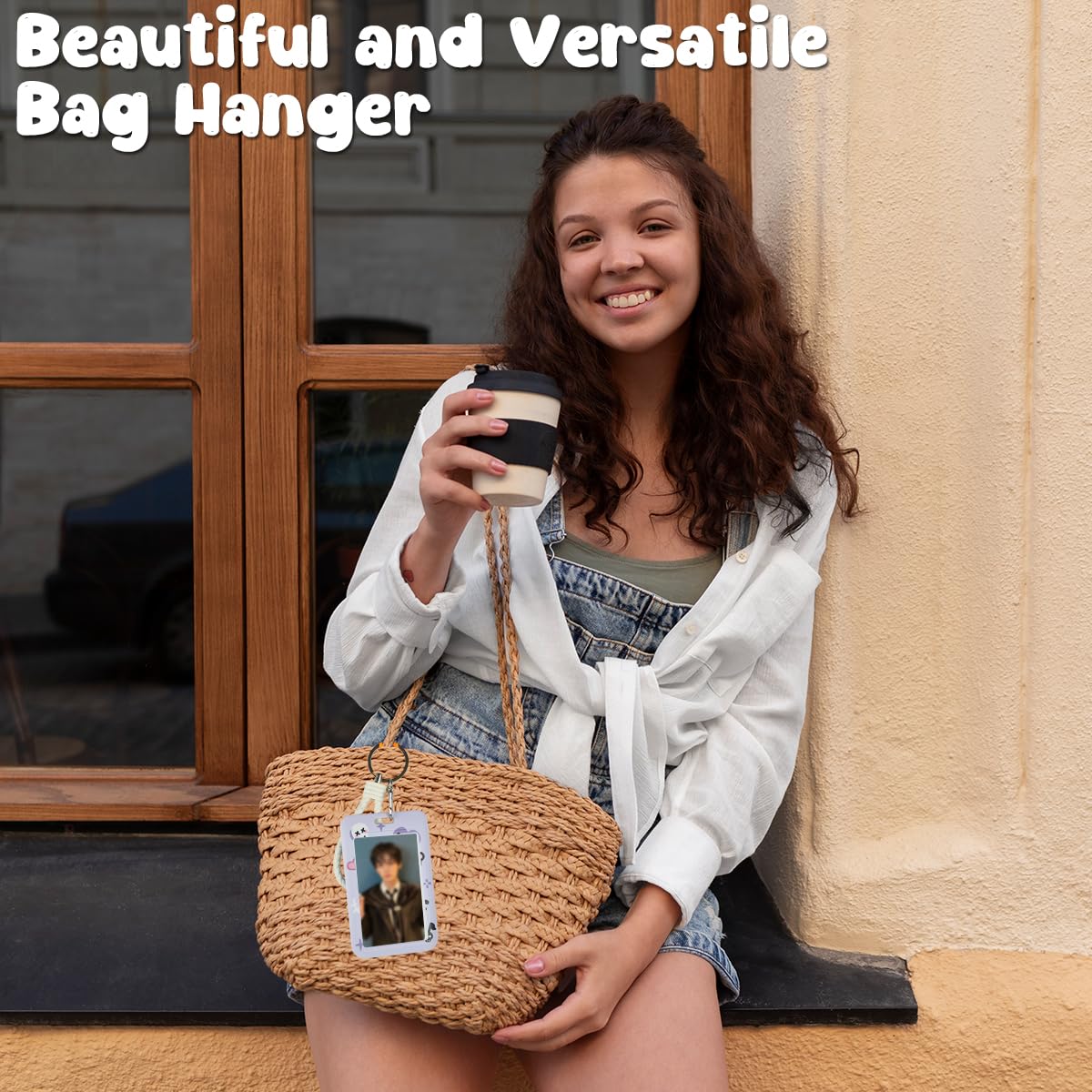 PATPAT Cartoon ID Card Holder for Students and Office Staff with Keyring Lanyard 110mm x 70mm | Clear Acrylic Sleeve Set of Two