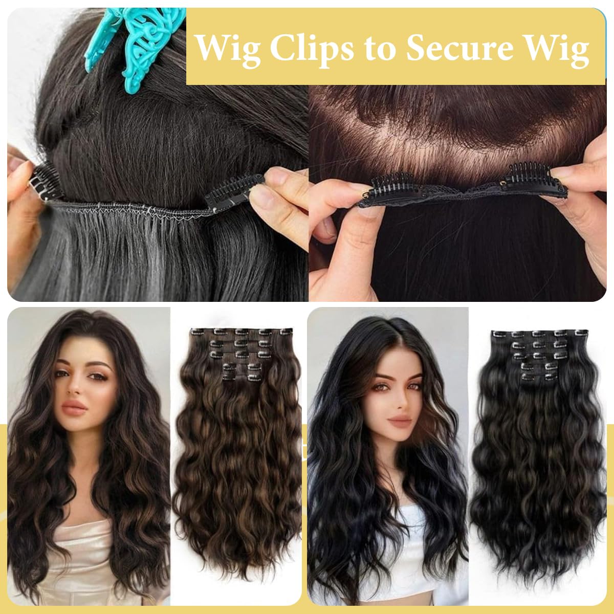 MAYCREATE Chunni Dupatta Fixing Clip Set of 6 for Secure Shawl Draping with Stainless Steel Pins