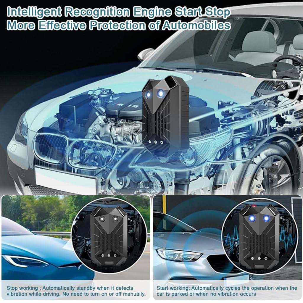 STHIRA Ultrasonic Mouse Rat Repellent for Car and Home with Motion Sensor and Dual Sound Light Defense