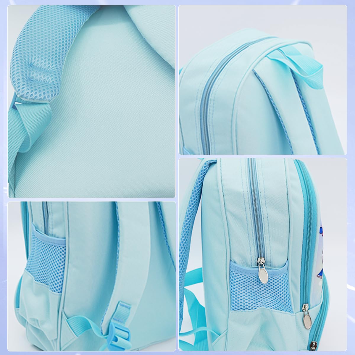 Fancy School Bag for Girls featuring 30×14×33cm multi compartment design with PU leather for kids