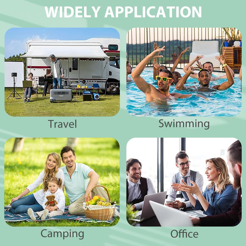 MAYCREATE Compressed Towel Tablets for Travel and Camping featuring 55.1 x 27.5 in 100% Cotton | Reusable Bath Towels