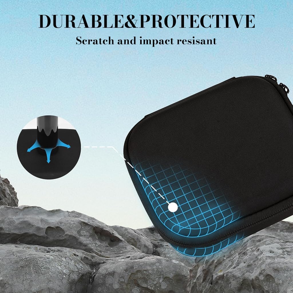 ZORBES Carrying Case for Insta360 GO 3S and GO 3 with Custom Compartments | EVA Hard Shell