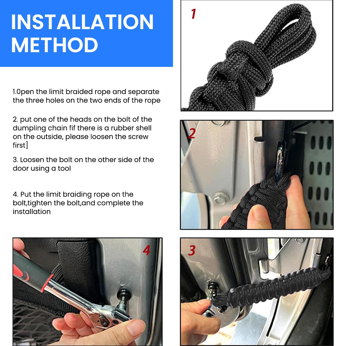 STHIRA Car Seat Headrest Grab Handles for Rear Passenger Support 11.81 in Nylon | Easy Install