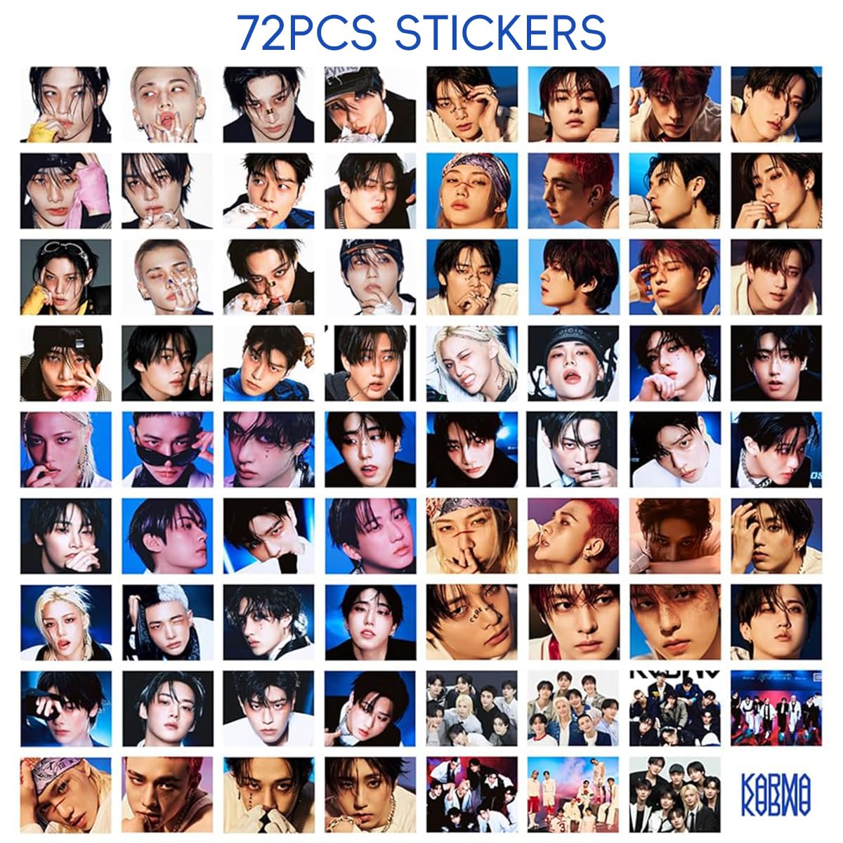 FANCYKU Stray Kids Star Cards Collectible Photocards 127 pcs for Fans | HD Fashion Portrait Set