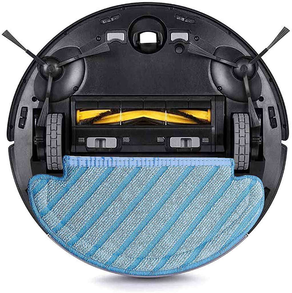 HASTHIP Mop Cloth Pads for Ecovacs Deebot Ozmo T8 Series featuring Snap‑Fit Design | 3 Pcs Replacement Set