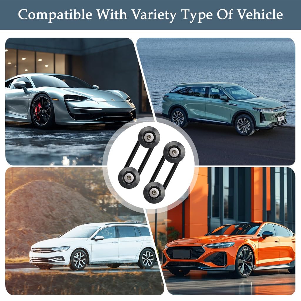 STHIRA Bumper Quick Release for Car Bumper with Stainless Steel Screws and 2 NBR O-Rings | Universal Fit