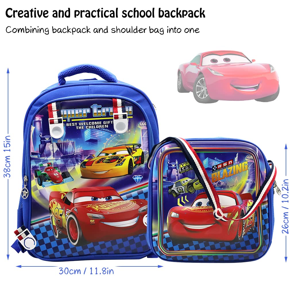 PALAY Kids School Backpack for Boys and Girls with 16 in Capacity and Detachable Shoulder Bag | Waterproof Oxford Material
