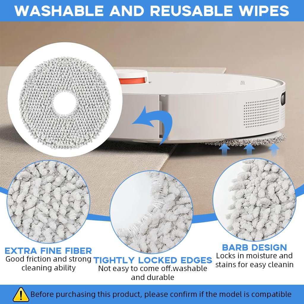 HASTHIP Replacement Parts for Dreame L S10 Ultra Vacuum Cleaner with 26PCS Kit | Includes Main Roller Brush and Side Brushes