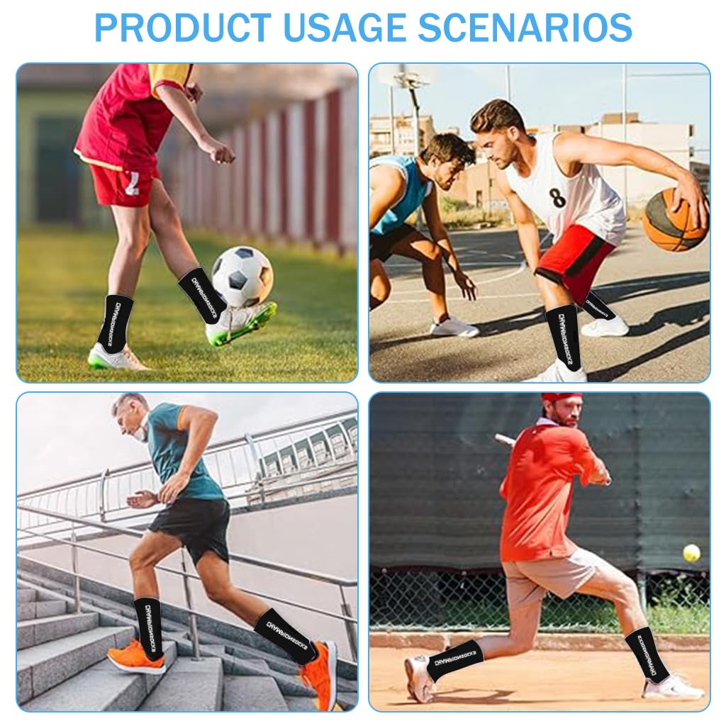 Proberos® Anti-Slip Football Sock, Grip Socks Soccer Non Slip Socks, Anti-Slip Football Grip Stockings with Rubber Pad Grip Technology