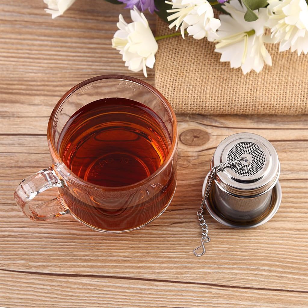 Supvox Tea Infuser for Loose Leaf and Herbal Teas with Fine Mesh Strainer 3PCS | 304 Stainless Steel