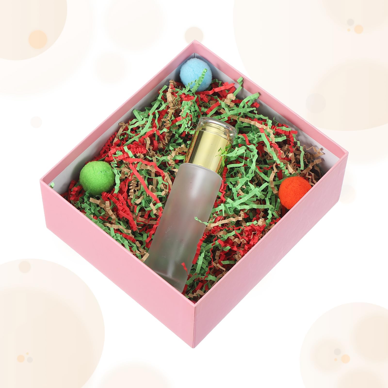 ZIBUYU Paper Raffia for Gift Wrapping and DIY Crafts with 3 Colors | 50g Eco Paper Filler