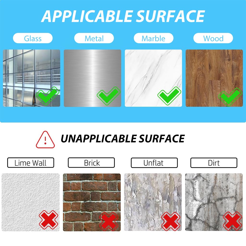 HASTHIP Transparent Gel Tape for Window Gap Sealing 2 Inches x 33ft | Windproof and Waterproof