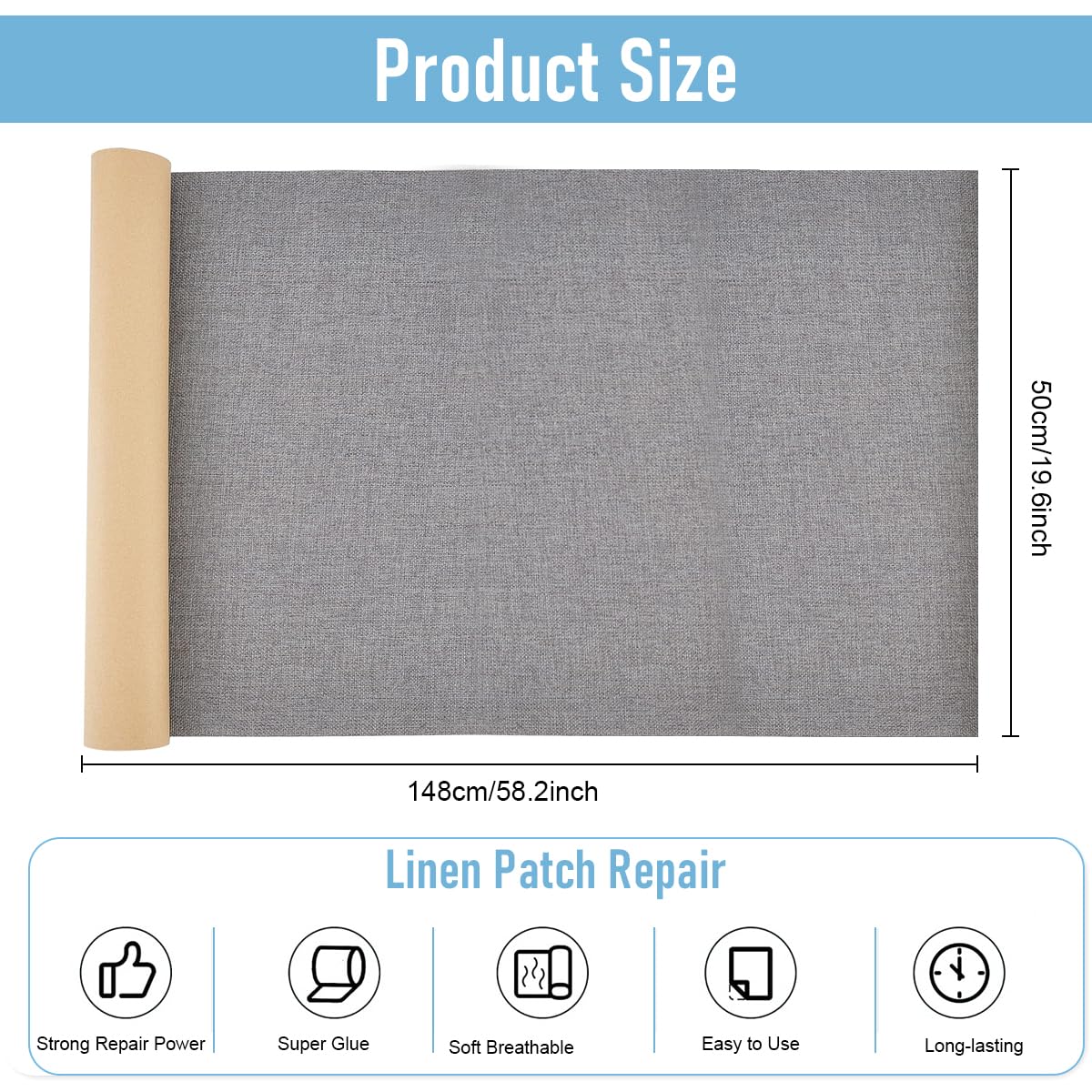 HASTHIP Double Sided Whiteboard for Kids with Lines 9x12 in | Grey Ruled Writing Board