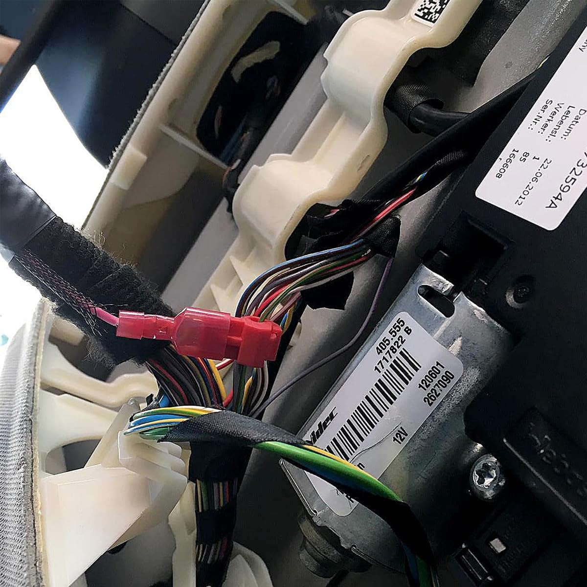 Serplex T Tap Wire Connectors Kit for Automotive Wiring with 120 pcs Nylon Insulated Terminals