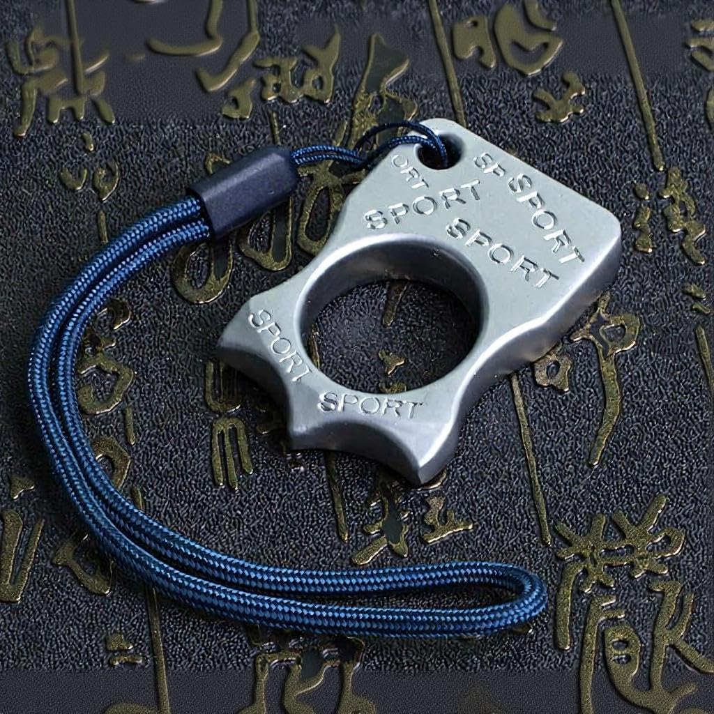 Proberos Keychain for Everyday Carry with 5.5x3.5cm Compact Design and Zinc Alloy Body