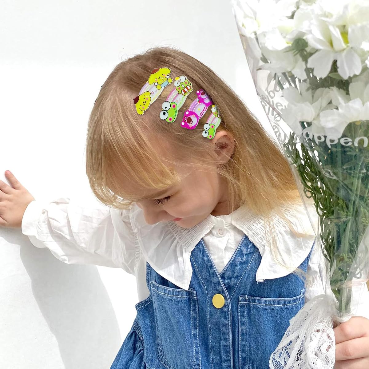 PALAY Hair Clips for Girls featuring 10 Sanrio Characters with Secure Hold | Cute Gift Set
