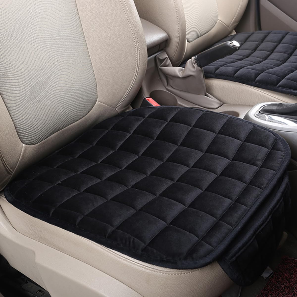 STHIRA Car Seat Cushion for Long Drives with Non Slip Grip and Ultra Soft Memory Foam | Universal Fit