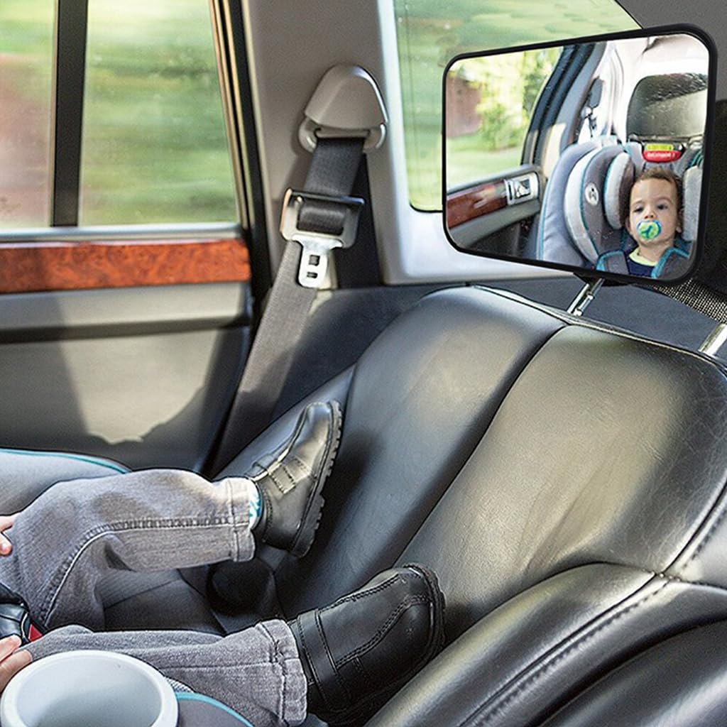 SNOWIE SOFT Baby Car Mirror for Backseat Safety with Shatterproof PMMA Material | Secure View