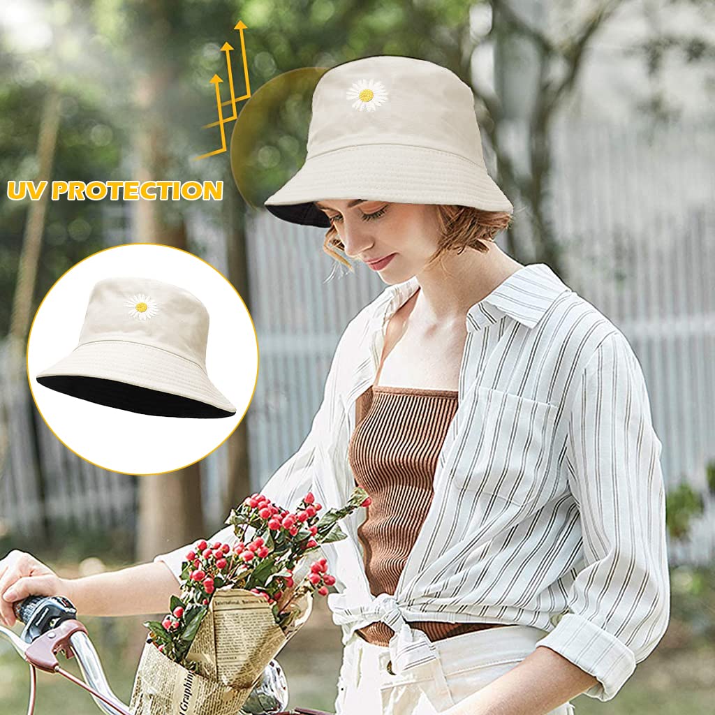 PALAY Women's Cotton Bucket Hat (Pack Of 1) (1_Multicolor_Free Size)