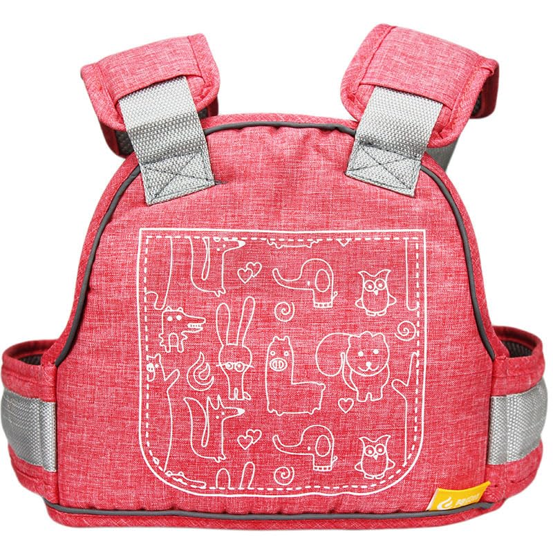 SNOWIE SOFT® Kids Safety Belt For Two Wheeler With Reflective Strips, Portable Children Motorcycle Harness For Motorcycle Bike