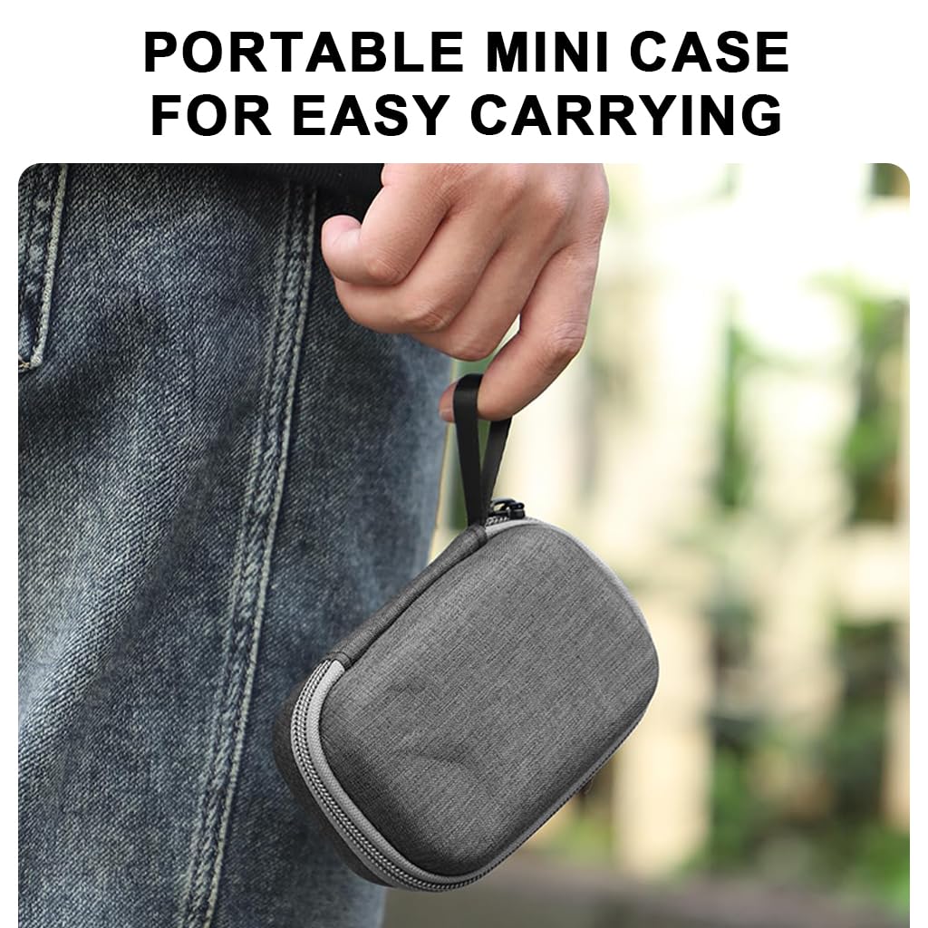 ZORBES Portable Mini Case for Insta360 GO Ultra with 3 Compartments and Hard EVA Shell