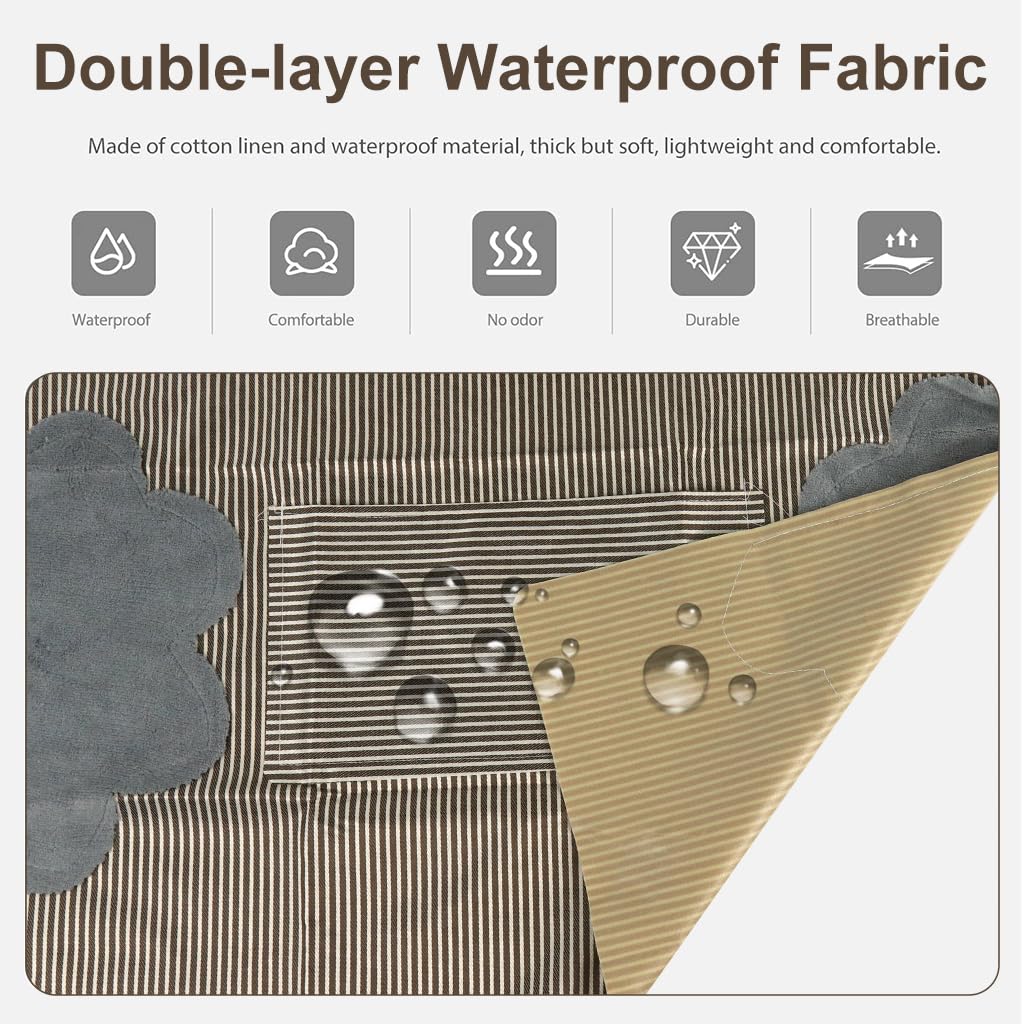 Zibuyu Kitchen Apron for Cooking with Coral Plush Hand Wiping Patches and Adjustable Neck Strap