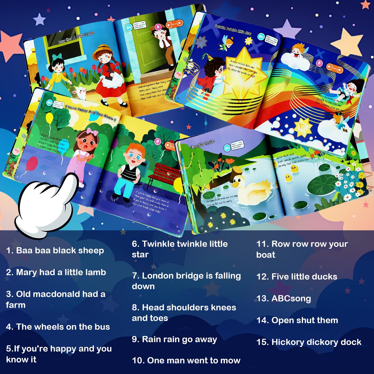 SNOWIE SOFT Intelligent Book for Kids with 30 Pages and Audio Buttons | Educational Sound Toy for Toddlers 2–5 Years