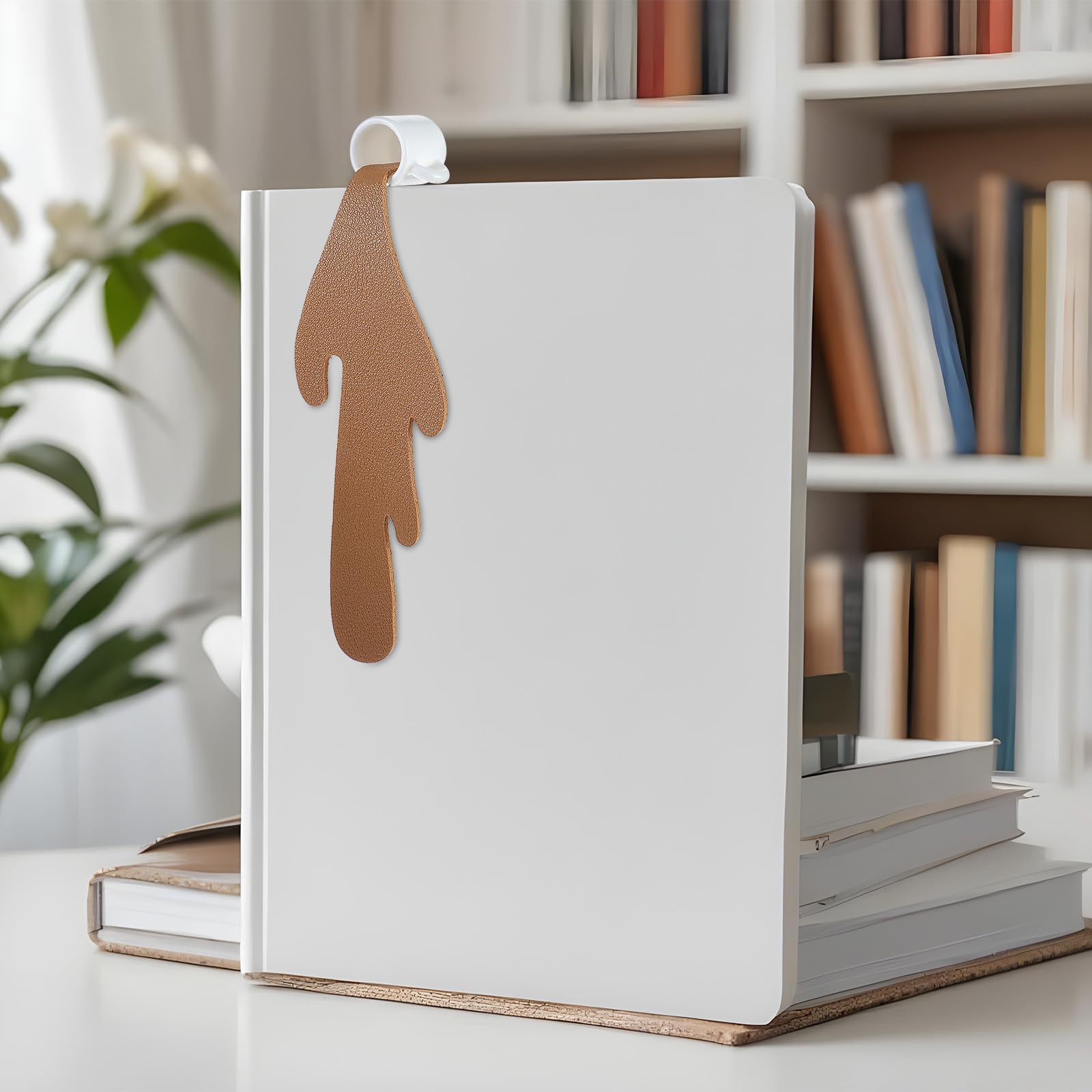 OFIFO Coffee Mug Design Bookmark Set for Reading with 3 Unique Spilled-Themed Pieces | Gift for Coffee Lovers and Bibliophiles