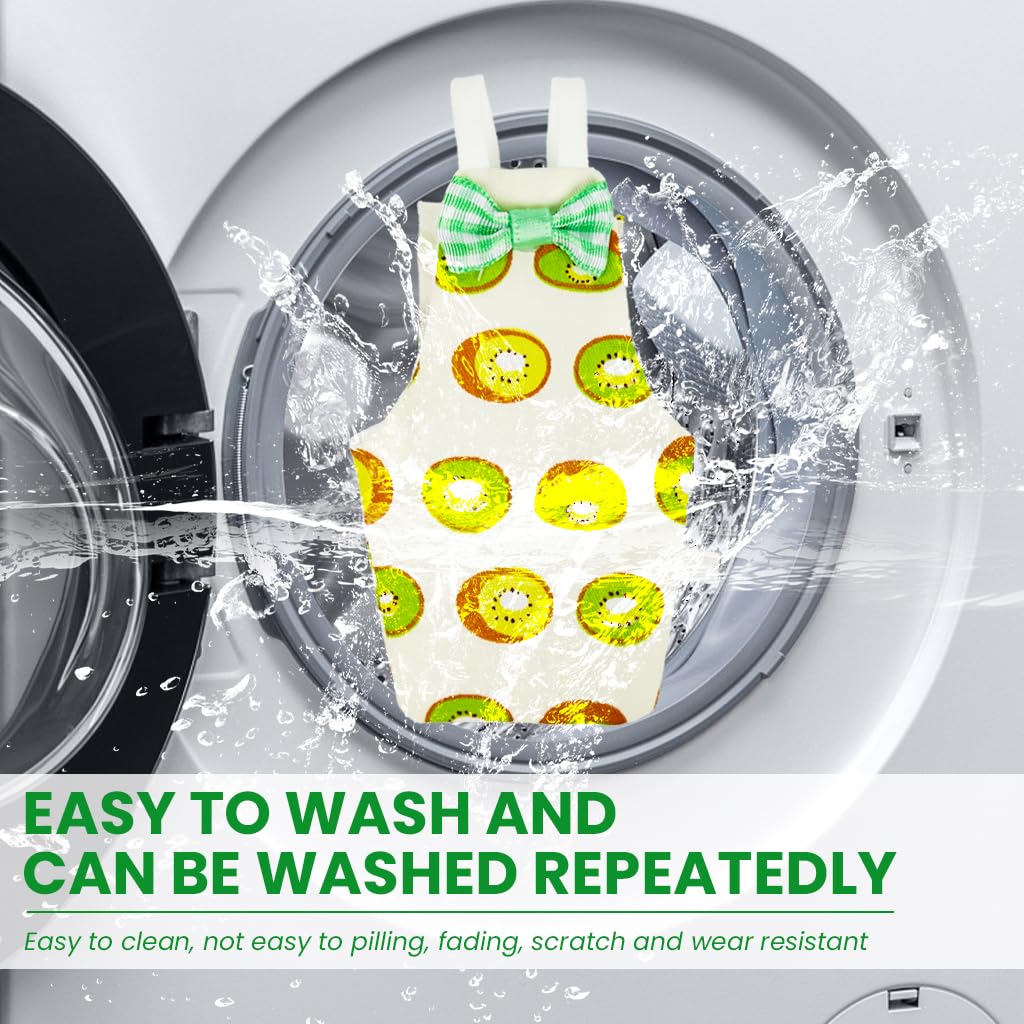 ZIBUYU Bird Flight Suit for Parrots with Waterproof Layer and Adjustable Straps | 2-Piece Kiwi Design