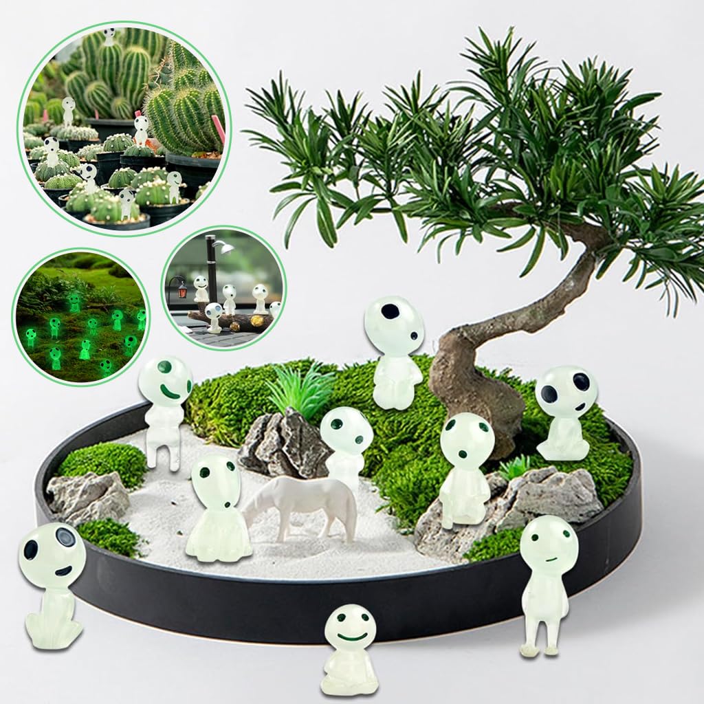 HASTHIP Mini Resin Flamingo Miniatures for Garden and Succulent Decor | 20Pcs Hot Pink Set
