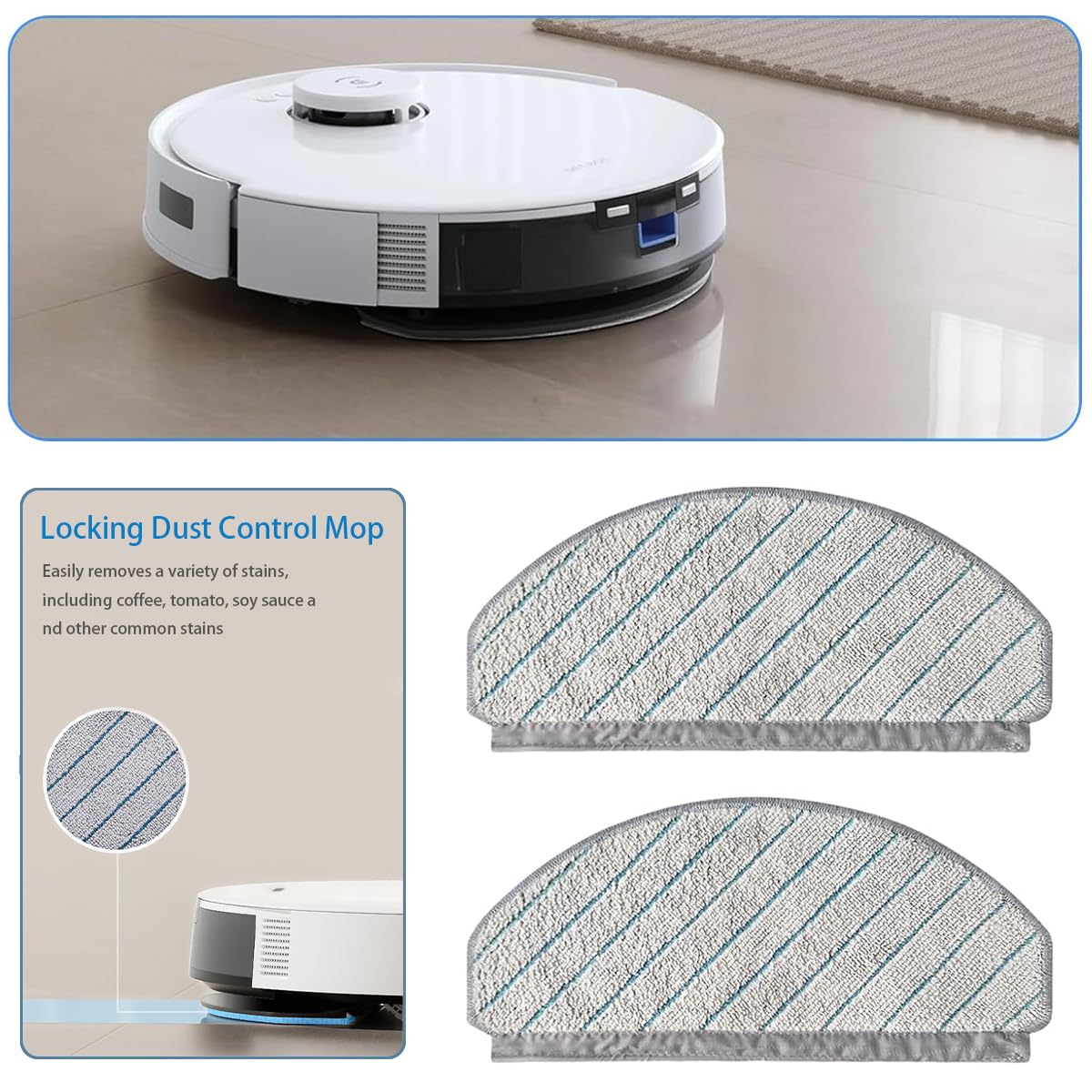 Verilux Vacuum Cleaner Accessories for Ecovacs N20 Pro N20 featuring 30 pcs full kit | easy installation and maintenance