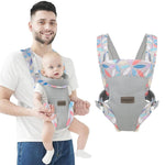 SNOWIE SOFT® 4 in 1 Baby Carrier, Adjustable Kangaroo Baby Carrier Front Baby Carrier Face-in/Out, Baby Wrap Carrier Soft & Breathable Baby Carrier for Newborn to Toddler, 0-36 Months, Under 25KG