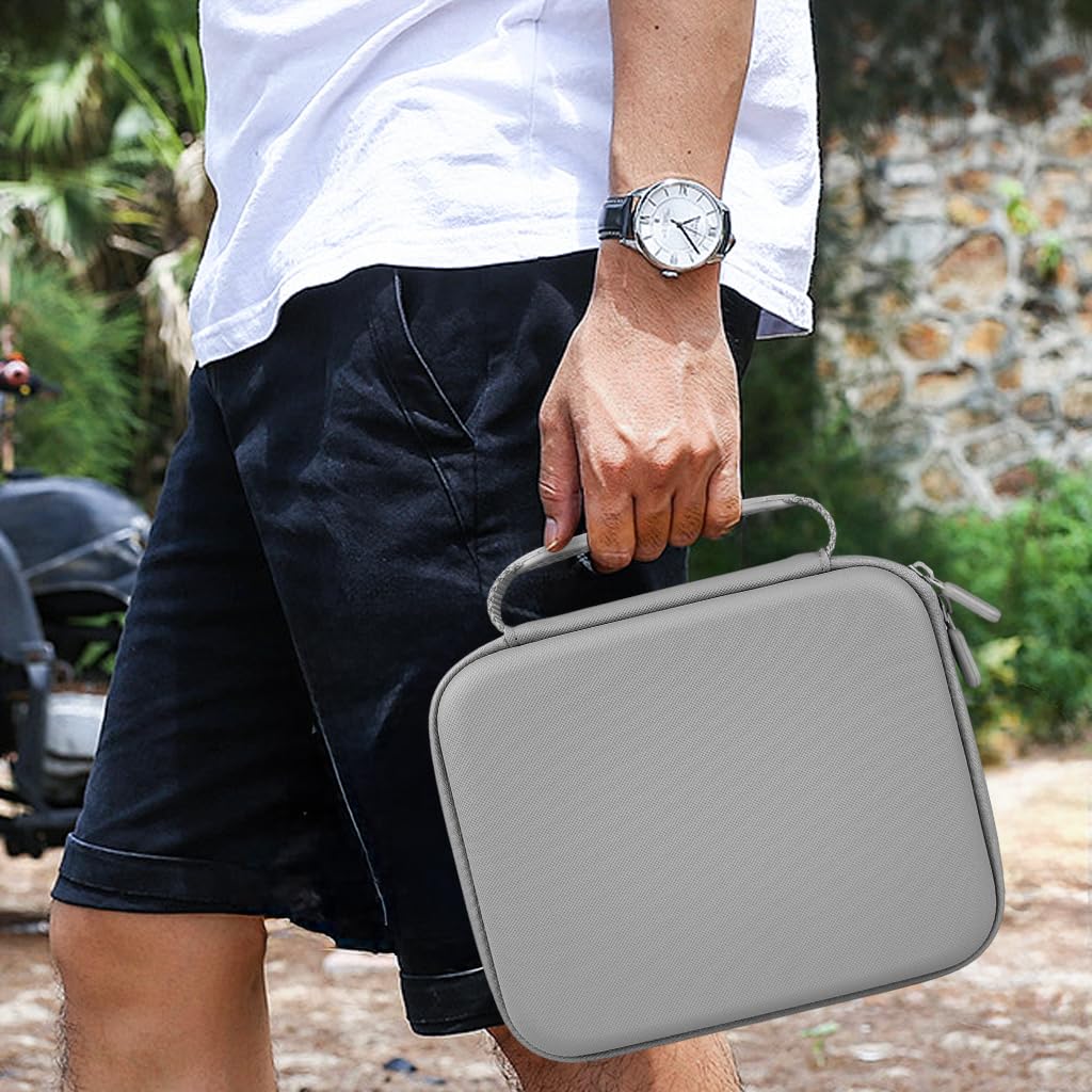 ZORBES Travel Case for OSMO Mobile 7 Gimbal featuring EVA Anti Scratch Protection | Custom Mold Compartments and Zipper Mesh Pocket