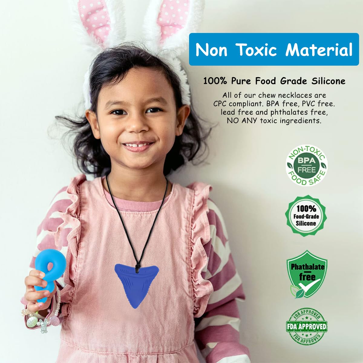 SNOWIE SOFT Chew Toys for Sensory Kids with 4 Cartoon Shapes and BPA‑Free Silicone | Soothing for Autism ADHD and Teething